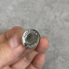 CHANEL ヴィンテージ　ボタンピアス　ピアス　片耳