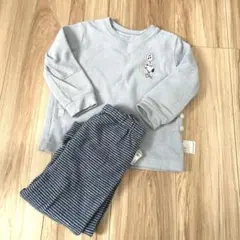 ユニクロ　スヌーピーフリースパジャマ上下セット