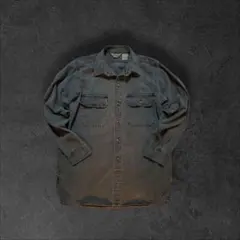 Cabela's 70s-80s USA製 SHIRTS BLACK FADE