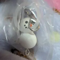 つながリングチャーム どうぶつの森 ゆきだるま　めじるしチャーム　新品