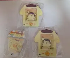 ポムポムプリン アクリルキーホルダー 3個セット