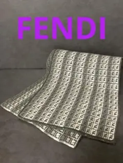 FENDI フェンディ　ズッカ　アイボリー　ウール　マフラー 楽天市場】フェンディ FENDI FFモチーフ マフラー 秋冬 メンズ