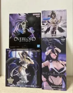 オーバーロード アルベド フィギュア 4種セット まとめ売り