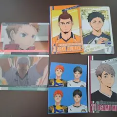 ハイキュー ウエハース カード ステッカーシール まとめ