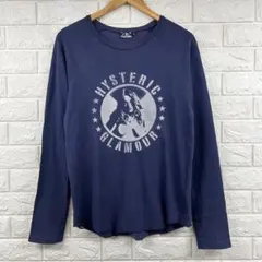 ヒステリックグラマー 長袖 ラグランTシャツ ロンT ヒスガール デカロゴ L ヒステリックグラマー 長袖 ラグランTシャツ ロンT ヒスガール