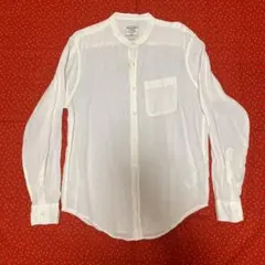 Abercrombie & Fitch メンズ ノーカラーリネンシャツのサムネイル