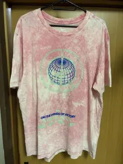 君*様 Nike ナイキ グラフィック Tシャツ ピンク Lサイズ WORLD