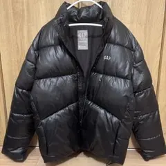 GAP RECYCLED PUFFER ブラック XSのサムネイル