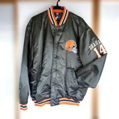 NFL Cleveland Browns ブラウンズ　スタジャン Ｌサイズのサムネイル