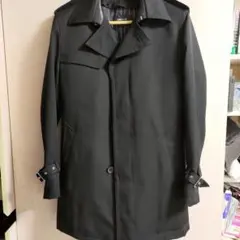 COMME CA ISM ブラック トレンチコート Mのサムネイル