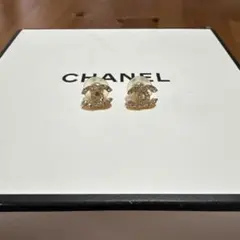CHANEL ゴールド CCロゴ ピアス