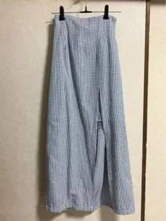 NICE CLAUP チェックスカート