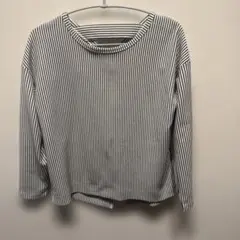 AZUL by moussy ボーダーカットソー