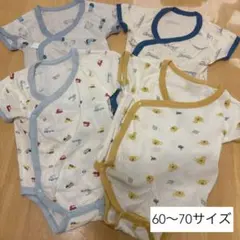 コンビ肌着　肌着　ロンパース ベビー用品　出産準備　男の子　女の子