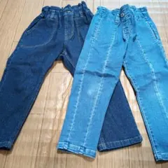 アプレレクール、ブリーズ☆微起毛　　デニム　パンツ　110