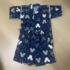 Disney ミッキー柄 甚平 120
