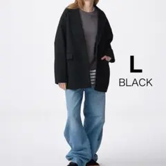 GUコージーメルトンハーフコート L