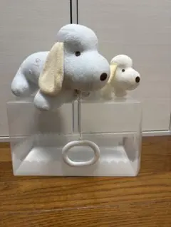 familiar取扱の犬の親子 ぬいぐるみ オルゴールのサムネイル