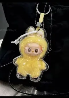 【最安】クリアケース ラブブ ミニLABUBU １個 イニシャル