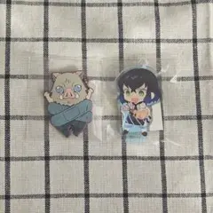 鬼滅の刃 嘴平伊之助 ミニアクスタ ラバーストラップ