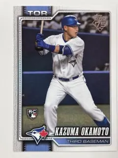 Topps MLB Kazuma Okamoto カード　ルーキーカード