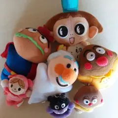 アンパンマンその他 ぬいぐるみ 7体セット
