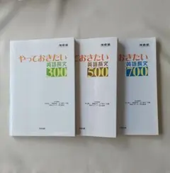 やっておきたい英語長文300 500 700 3冊セット