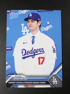 topps NOW 大谷翔平　ドジャース移籍記念カード 24時間限定販売/完売品
