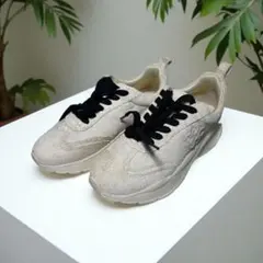 新品 トリーバーチ グットラックニットトレーナー スニーカー 白 箱 