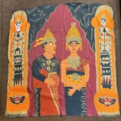 バリ風カラフルスカーフ