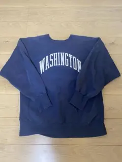 ☆ チャンピオン スウェット トレーナー リバースウィーブ ネイビー メンズXL