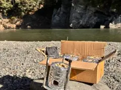 ECO FIRE CUBE 固形焚き火スターターセット（5個入）