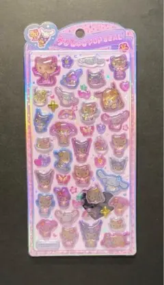 日焼けサマー うるちゅるPOP シール サンリオキャラクターズ クラックス