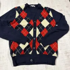 URBAN RESEARCH アーガイルカーディガン 38
