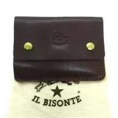 新品 IL BISONTE イルビゾンテ C0956 カードケース ブラウンのサムネイル