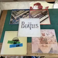 LP ビートルズ A1ポスターとレコード まとめ売り 収集品 コレクション