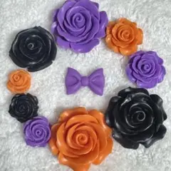 ハロウィンカラー⑥ カボションセット