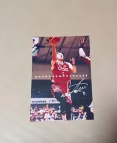 三遠ネオフェニックス 大浦颯太　年賀状　＃5