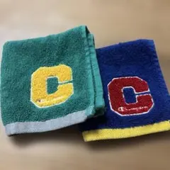 タオルハンカチ　チャンピオン　２枚セット