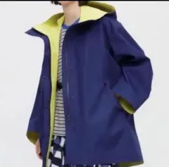 ユニクロ【美品】MARNI ブロックテックハーフコート　防水ジャケット　M