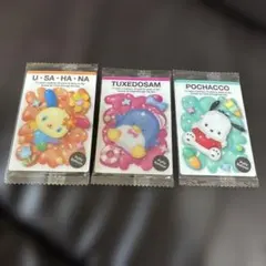 サンリオ　キャラクターズ　ウエハース11 ウサハナ、タキシードサム、ポチャッコ