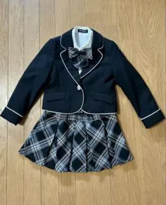 美品 女の子 フォーマルスーツ 120cm 卒園式 入学式 発表会