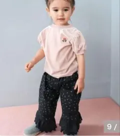 しまむら　ソフトチーズ　softcheese レースパンツ　130