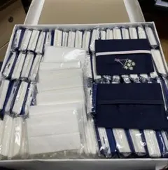 ミニポケットティッシュ83個　ティッシュケース2個　セット　お受験　小学校受験