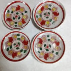赤絵、豆皿