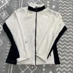 THE NORTH FACE フリースジャケット ホワイト・ブラック　L