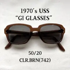 70’s USS 50/20 GIグラス サングラス ビンテージ 眼鏡 742 USS 50/20 GIグラス サングラス ビンテージ 眼鏡 BCG 431 | UC TRADING