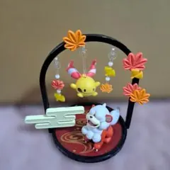 ポケモン ふんわりゆらりん飾り リーシャン&ガーディ（ヒスイのすがた