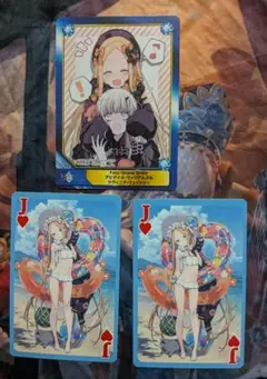 Fate　A.B-T.C TYPE-MOON アビゲイル＆ラヴィニア トランプ