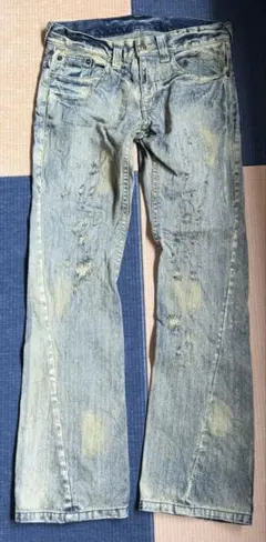夏海様専用「現nada」デニムパンツ、シャツ、ベルト - メルカリ